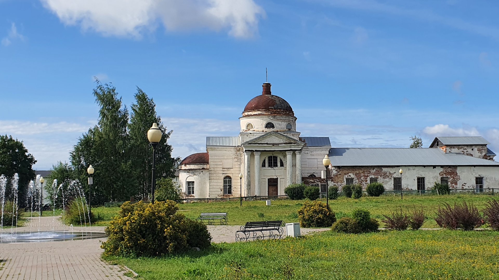 Город Кириллов, Вологодская область. Основан 1397 году. смотреть онлайн