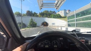 Езжу на машине от первого лица в Сочи