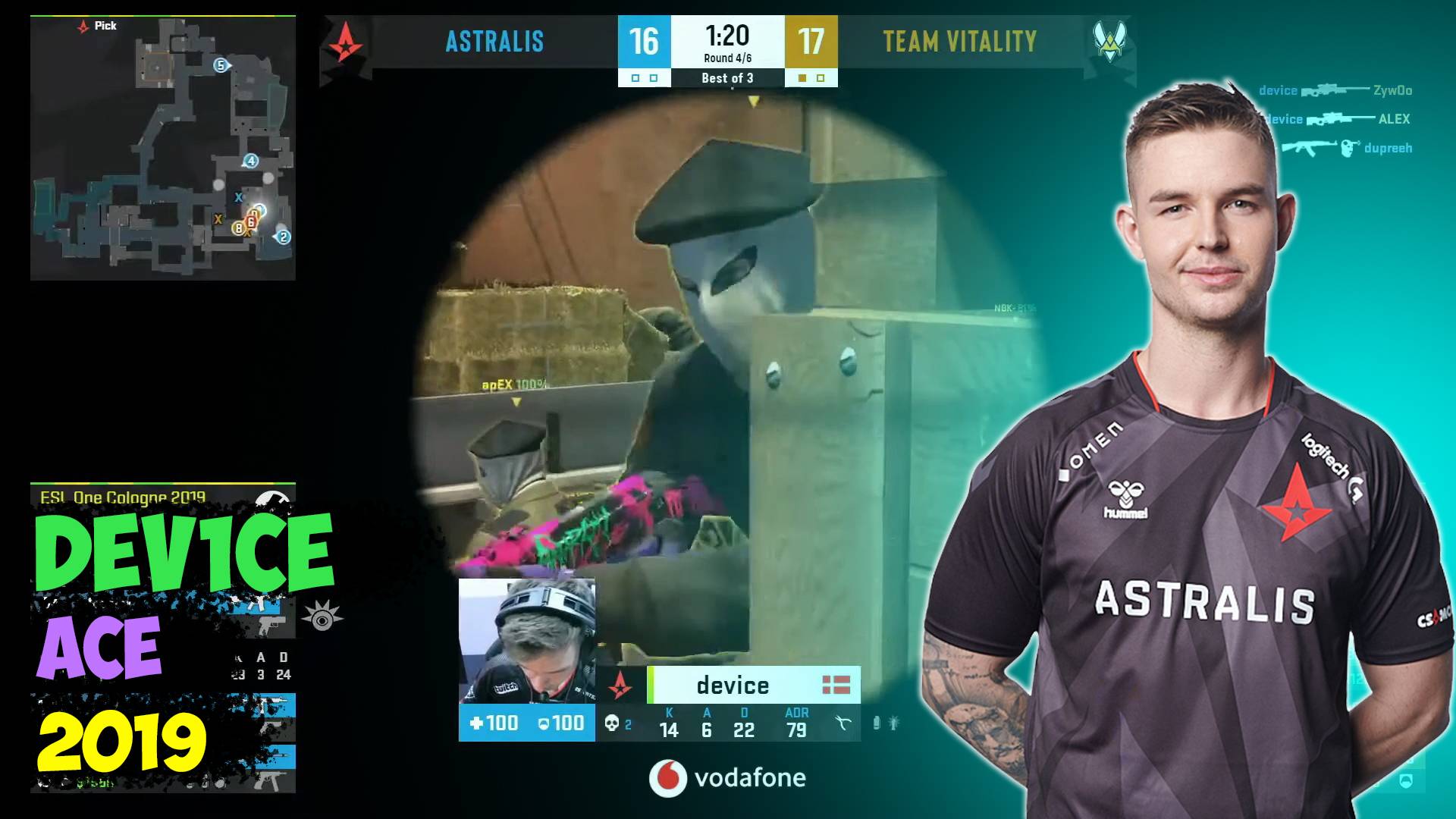 Dev1ce Awp Highlights | Device ACE Inferno | Device Vs Vitality