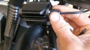 Доп фары на дуги мотоцикла.mp4