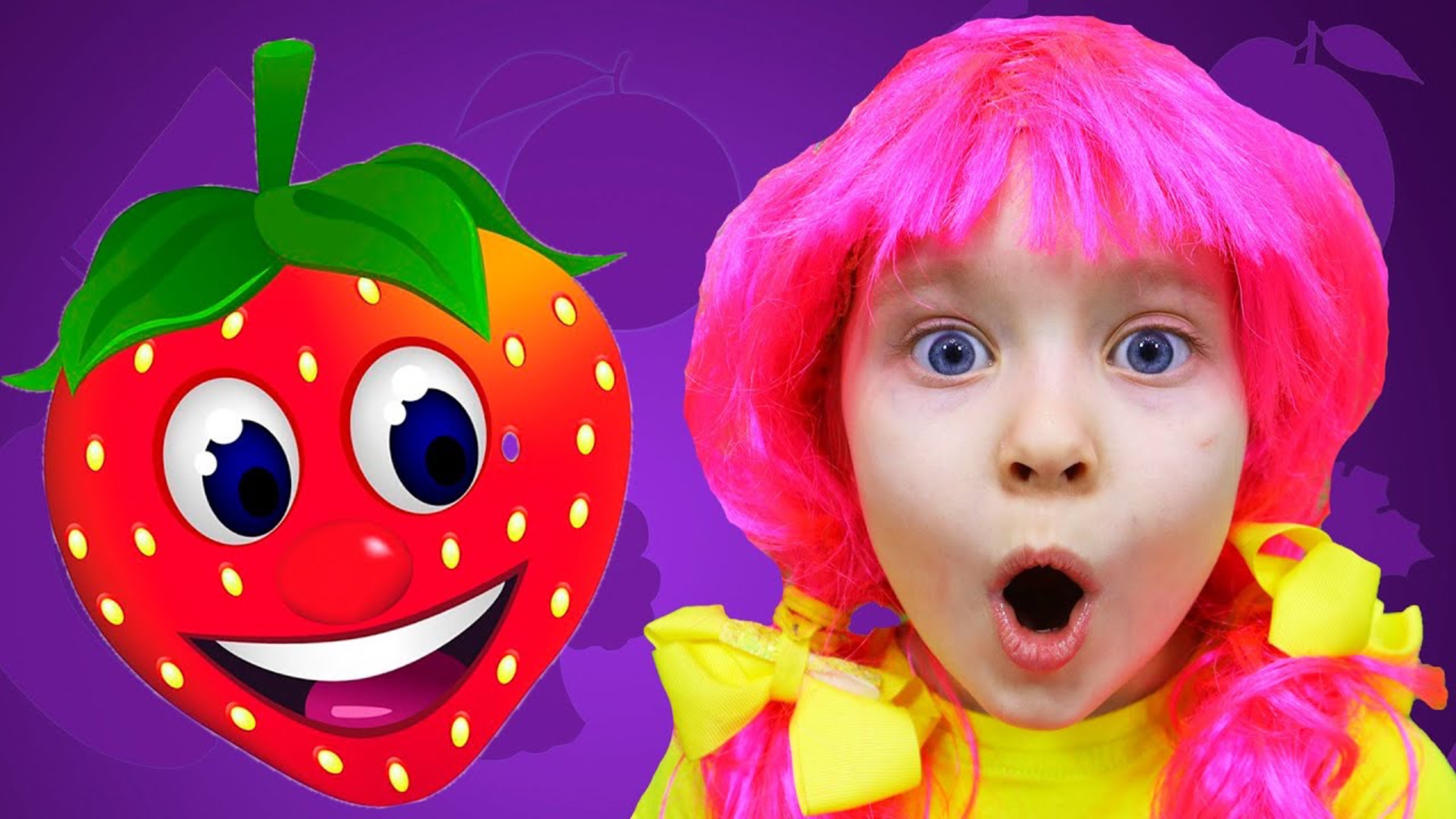 Детская песенка про Овощи и фрукты 🍓🍍Развивающая и обучающая мультик песенка для малышей смотреть онлайн