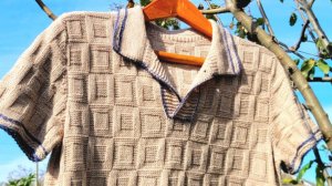 ✨️Рубашка поло спицами ✨️Мастер класс ✨️