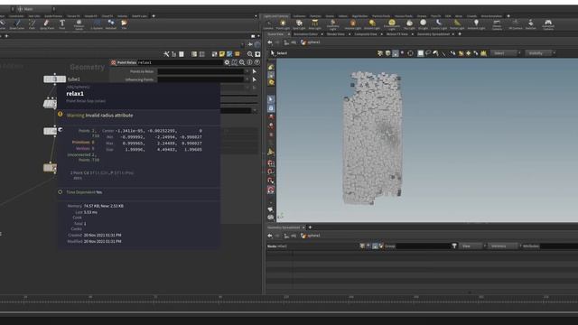 04. Copy to Points - Relax Iterations and Relax Radius смотреть онлайн