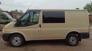 переоборудование Форд транзит из инкассатора в пассажир