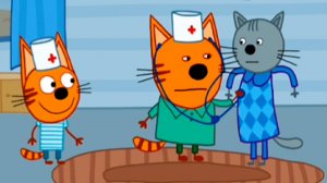 ТРИ КОТА - Развивающий мультик для детей - пазл