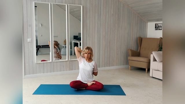 Подзарядка расслабляющая практика с кольцом для пилатеса