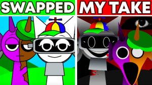 🎵 SWAPPED: NORMAL vs HORROR! 😱 МОЯ НОВАЯ ВЕРСИЯ!