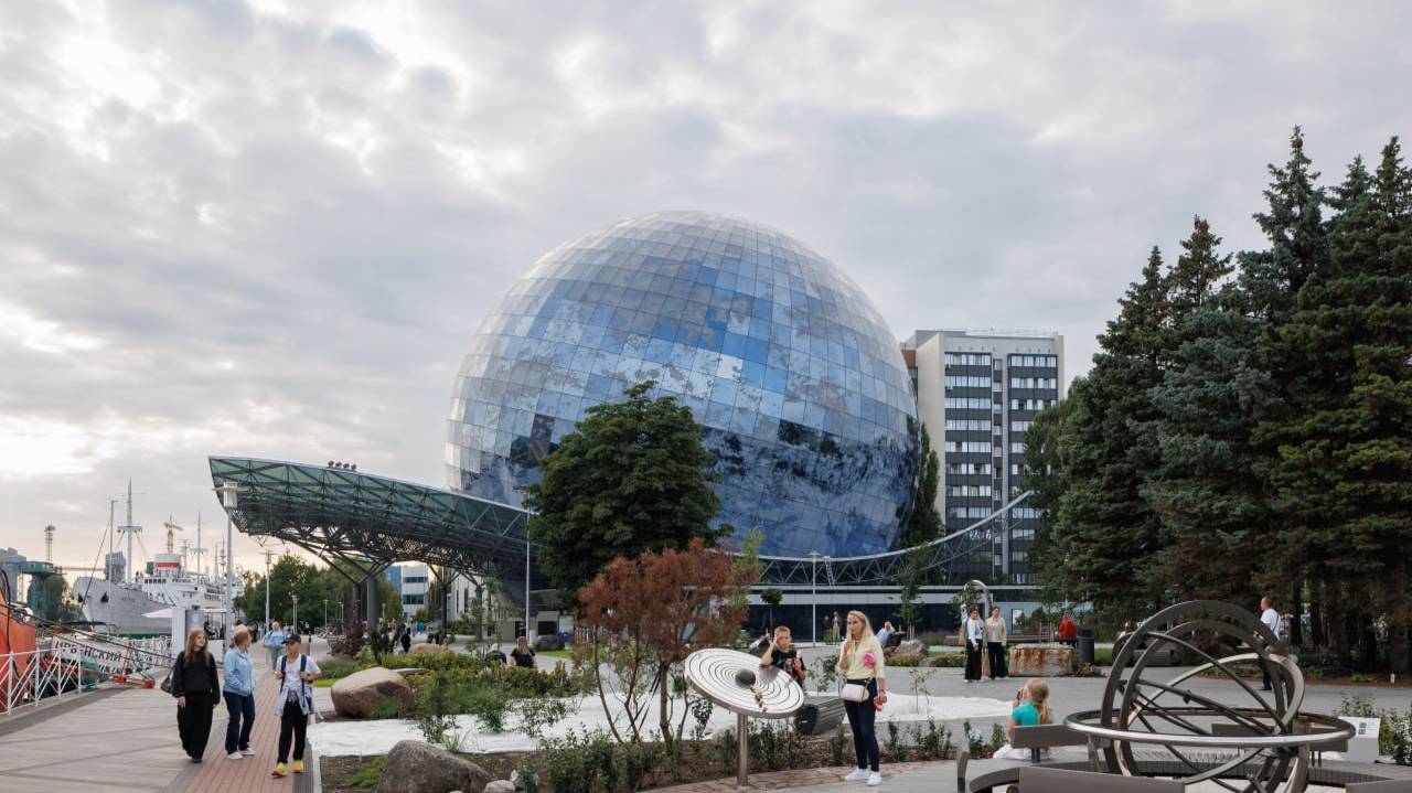 Открытие корпуса «Планета Океан» Музея Мирового океана смотреть онлайн