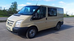 переоборудование Форд транзит из инкассатора в грузо пассажир