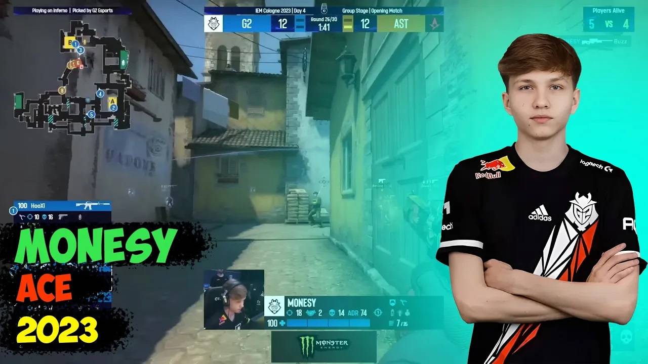 Monesy ACE | M0nesy ACE Inferno | M0nesy Vs. Astralis | Monesy Highlight 2023 | IEM Cologne 2023