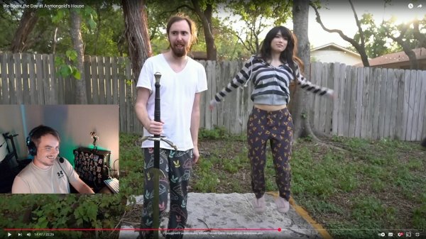 Maddyson - смотрит как живёт asmongold