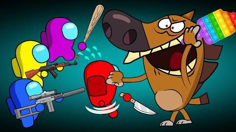 AMONG US против Зиг и Акула. смотреть онлайн