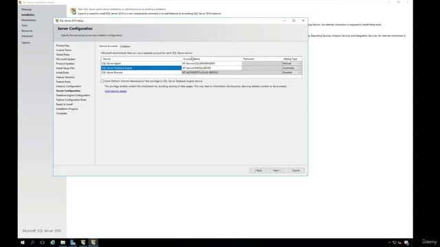 dba_3.7. Install and Configure MSSQL 2016 смотреть онлайн