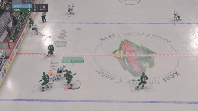 NHL 25 Карьера. Minnesota Wild - Utah Mammoth. Предсезонка #4.