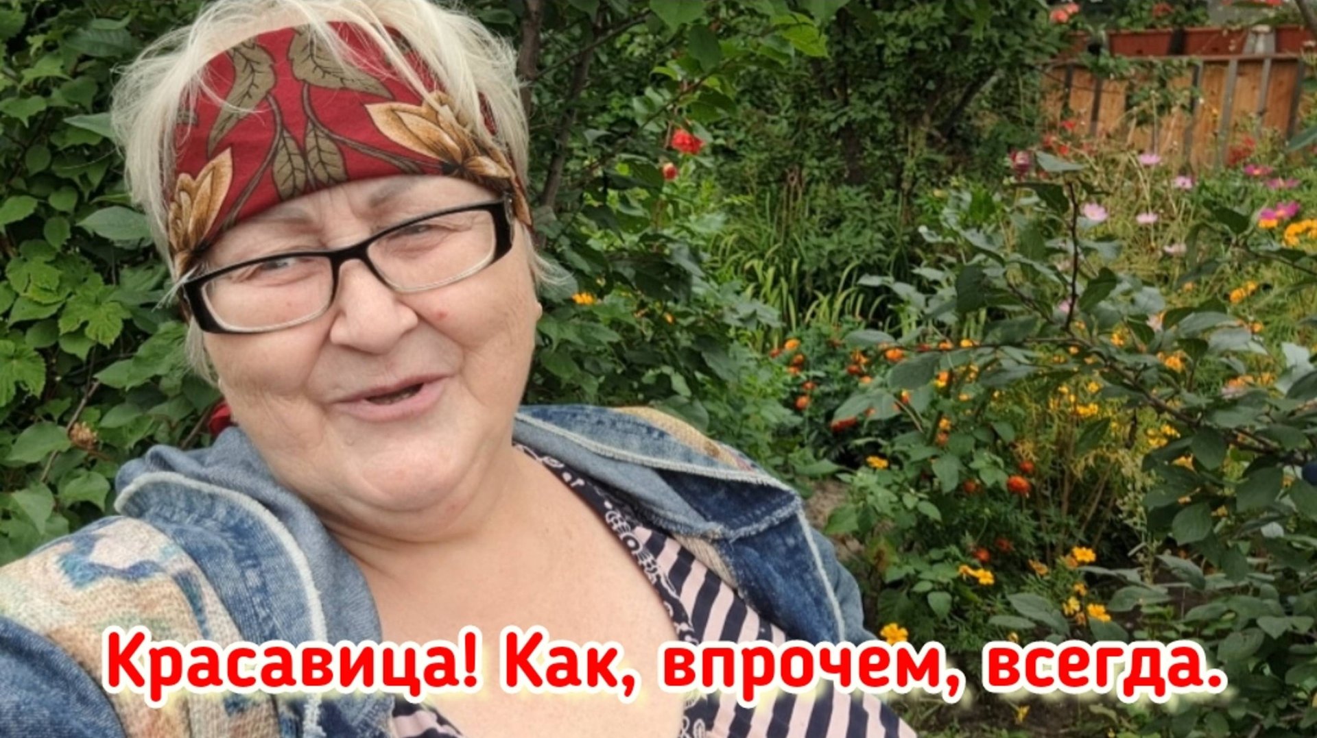 Дача. Сделали грядки. Высадила клубнику. Урожай спеет. смотреть онлайн