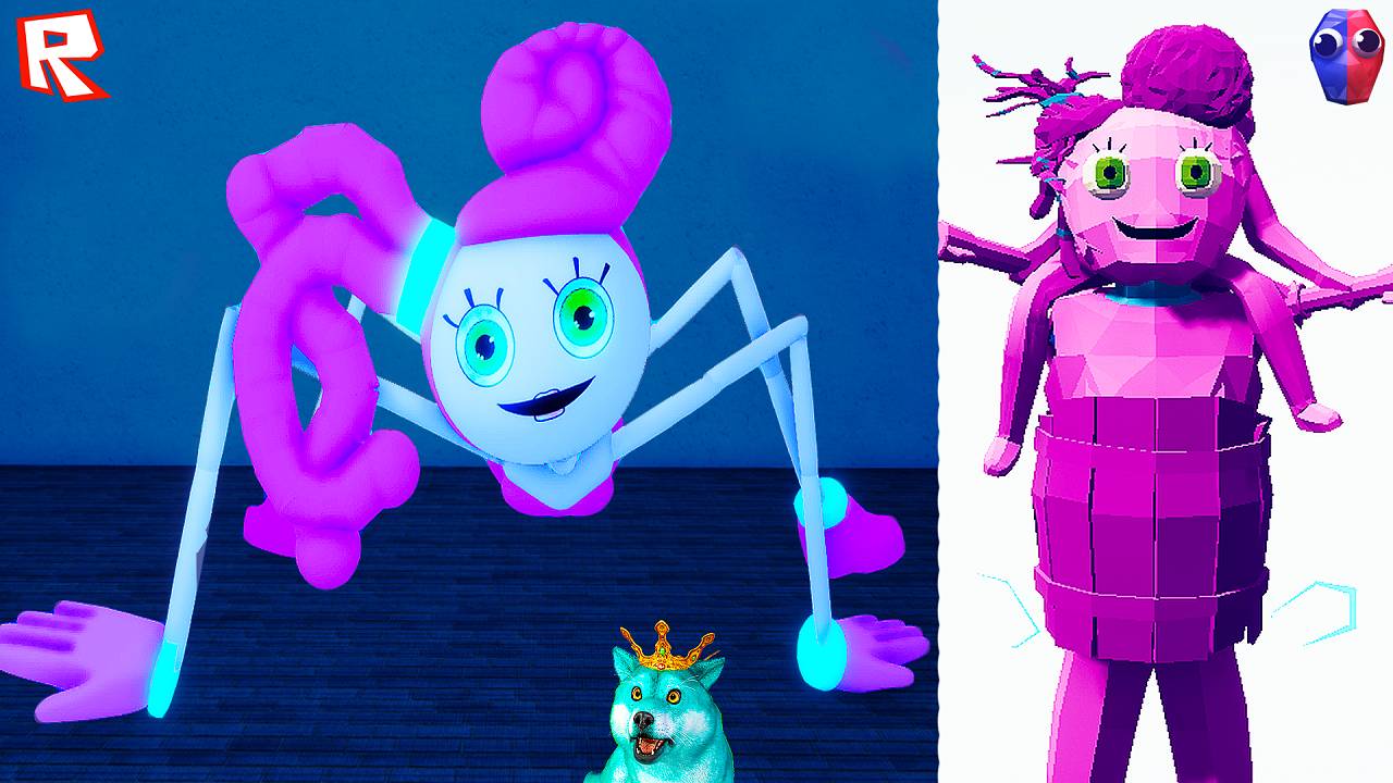 Мама длинные ноги против роблокс и хагги вагги 2 poppy playtime huggy wuggy смотреть онлайн
