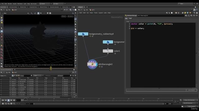 14 -Basic Functions in Houdini Wrangle Point, Prim, Detail смотреть онлайн