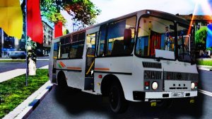 Omsi 2. ПАЗ-32054. Карта: Чебоксары. Маршрут №7.