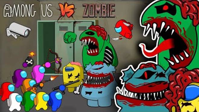 Among us против Зомби смотреть онлайн