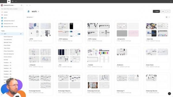 Как удобно организовать проекты в Figma.