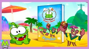 Ам Ням Футболист.Игры на Пляже с Крабами.Интерактивный Мультик