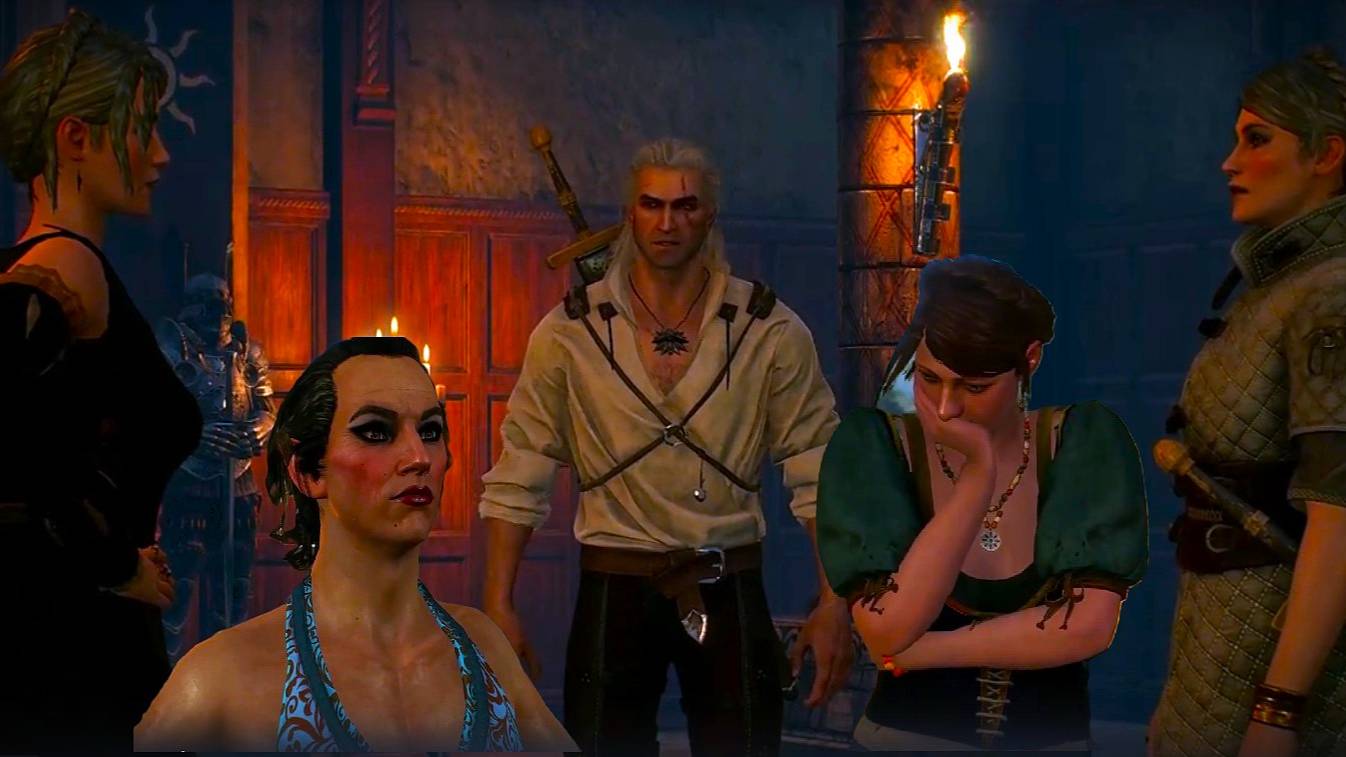 The Witcher 3 Wild Hunt #12 (Геральт пошел по девушкам Лютика)