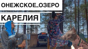 Республика Карелия Онежское Озеро Отдых Дикарями на Песочном Пляже. Путешествие по России