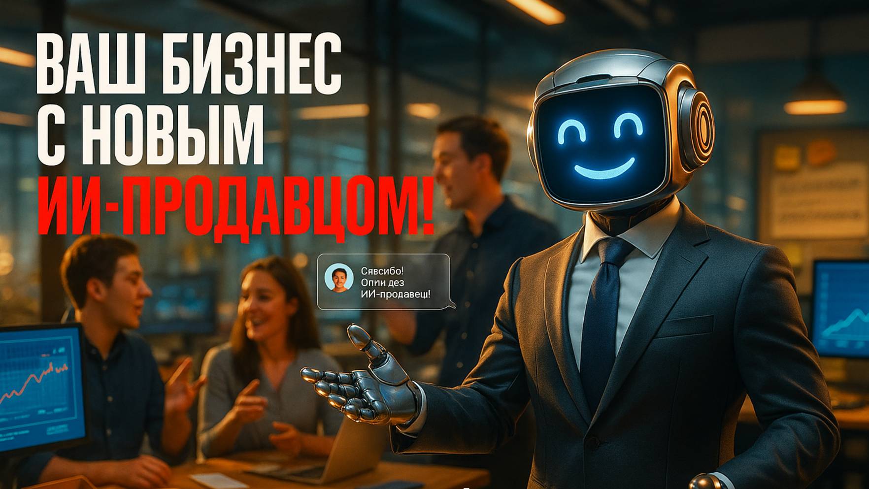 Создайте отдел продаж без усилий! Нейропродавец Часть 2 смотреть онлайн