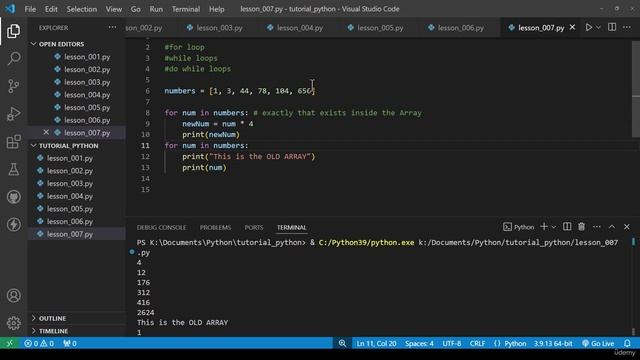 10 -Loop and Break and Continue смотреть онлайн