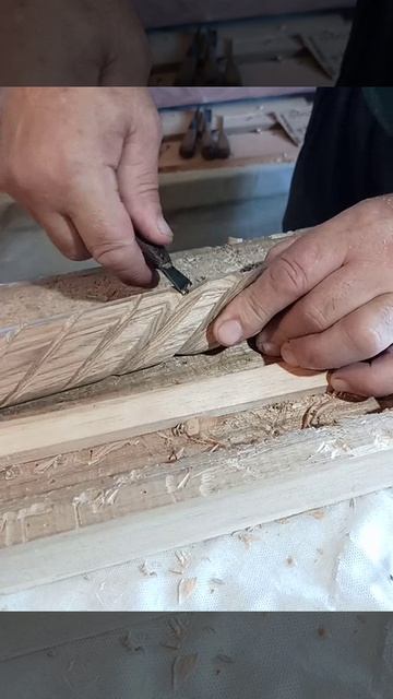 Wood Carving. Витая стойка (балясина)