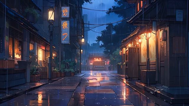 Дождливый Расслабляющий Лофи LoFi Hiphop Chillhop Mix Учеба Работа Сон Релакс Лофи музыка Lofi Music