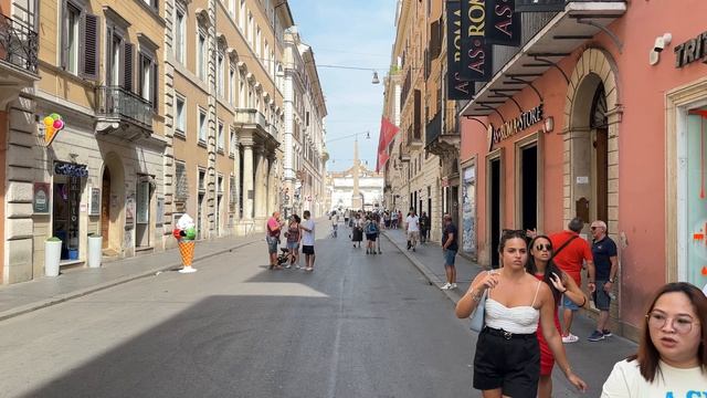 Италия🇮🇹[4К] Рим, пропитан историей, пешие прогулки по городу. смотреть онлайн