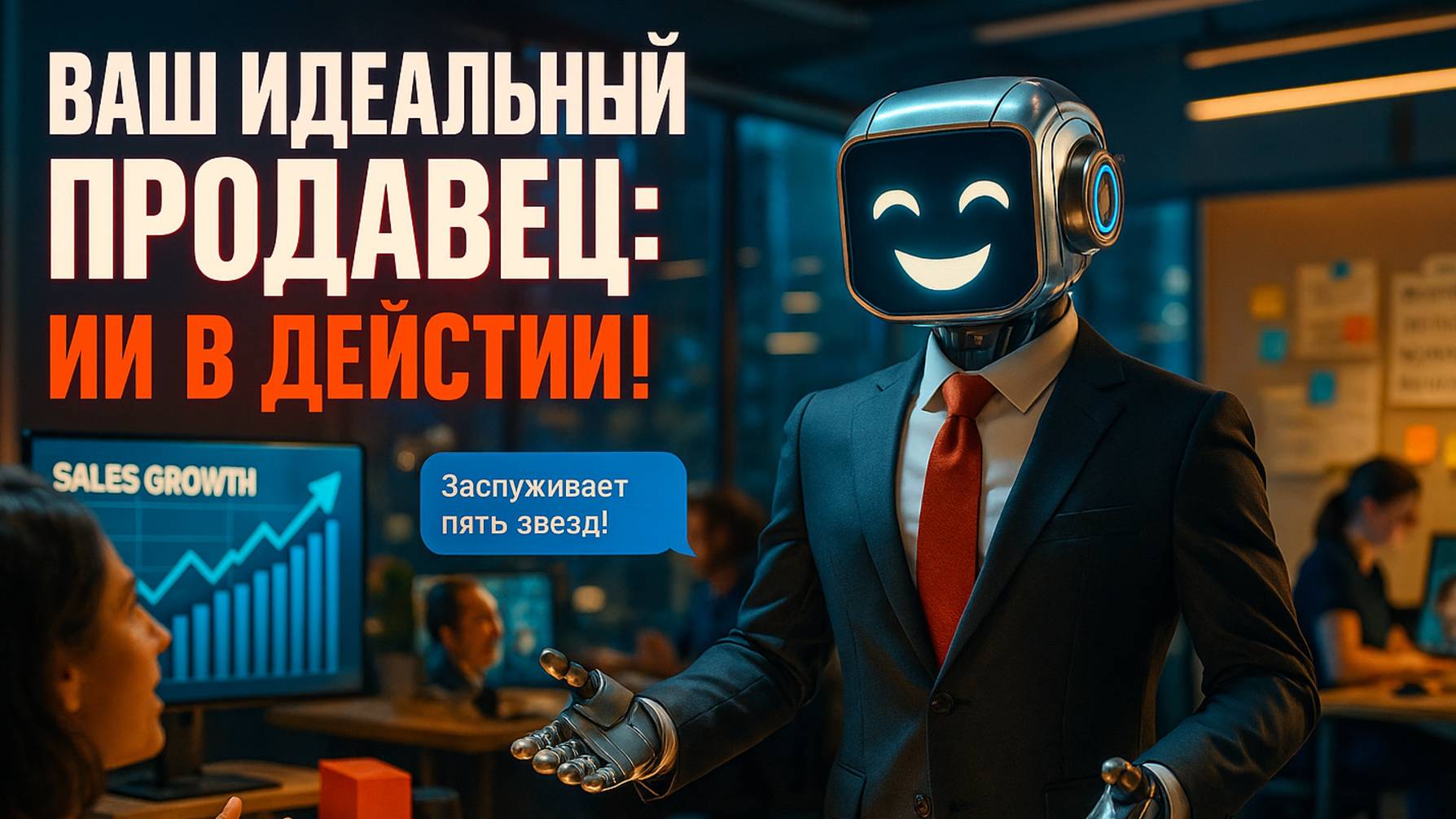 Создайте идеального продавца с ИИ! Нейропродавец часть 3 смотреть онлайн