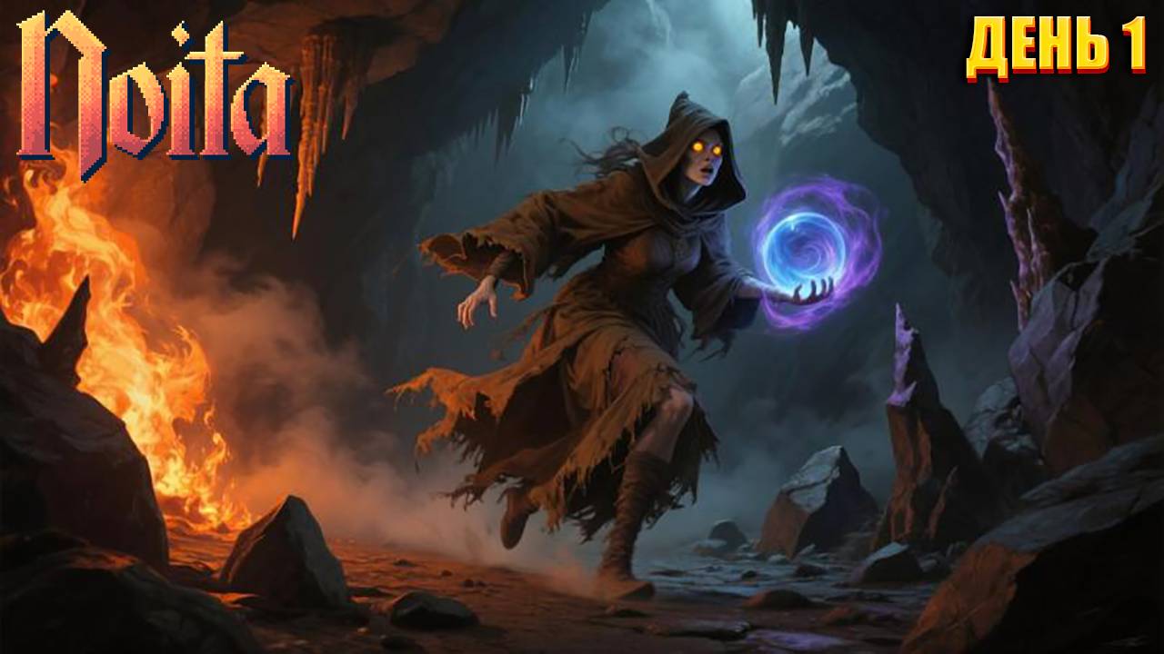 Проходим Noita | День 1 (стрим) смотреть онлайн