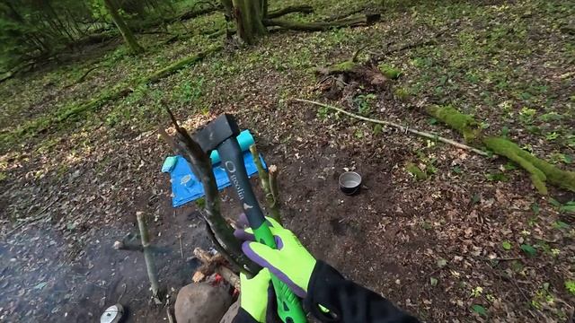 Одна ночь в лесу в одиночку - без болтовни, просто смотри