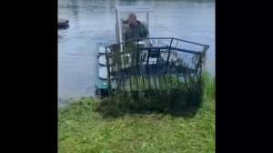 супер дешёвый способ, уборки прудов и водоёмов