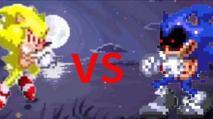 sonic exe the second round соник против Соника ехе