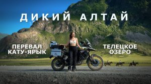 Дикий Алтай | Перевал Кату-Ярык. Телецкое озеро | Через всю Россию на VOGE.