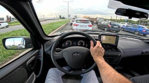 2025 LADA NIVA TRAVEL 1.7L POV TEST DRIVE