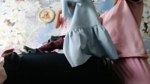 вау анюша распаковала чемодан