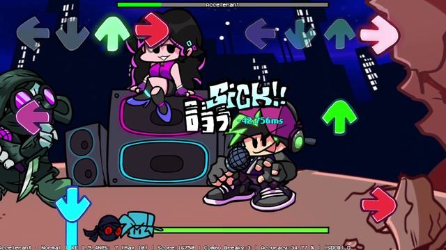 Игра FNF против Neo Accelerant