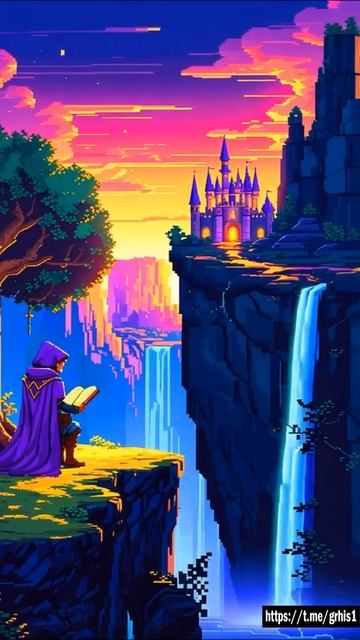 Magic Lives in the Pixels #pixelart #fantasy #wizard #retroRPG #pixelwizard #pixelanimation смотреть онлайн