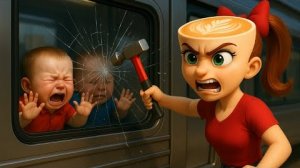 Балерина Капучина спасает детей из поезда. Ballerina Capuccina