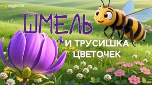 Шмель и трусишка цветочек | Сказки малютки
