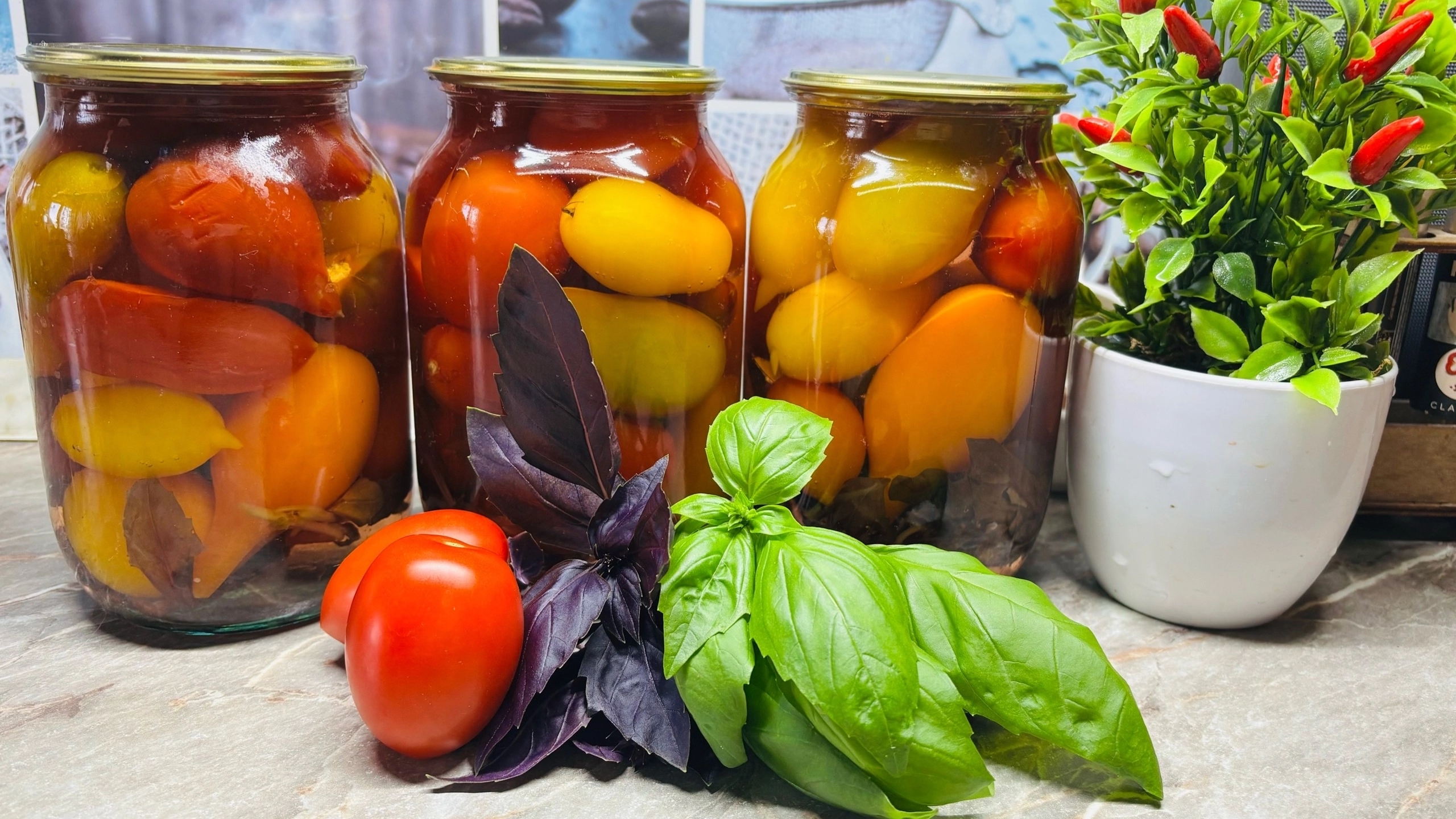 🍅 ОБАЛДЕННО ВКУСНЫЕ ПОМИДОРЫ НА ЗИМУ!! Самый АРОМАТНЫЙ РАССОЛ! Без стерилизации !