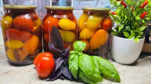 🍅 ОБАЛДЕННО ВКУСНЫЕ ПОМИДОРЫ НА ЗИМУ!! Самый АРОМАТНЫЙ РАССОЛ! Без стерилизации !