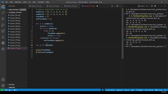 17 -Practice Lesson 04 - Removing Array Elements using Loop смотреть онлайн
