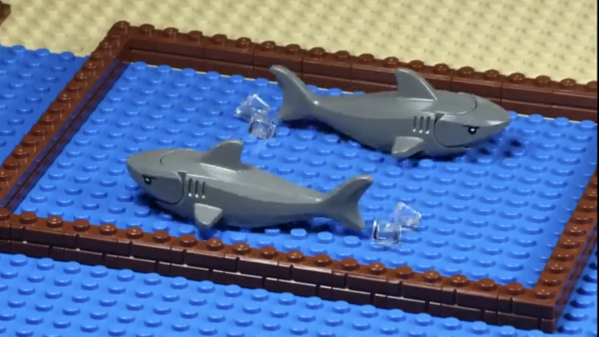 Лего акулы играем смотреть онлайн