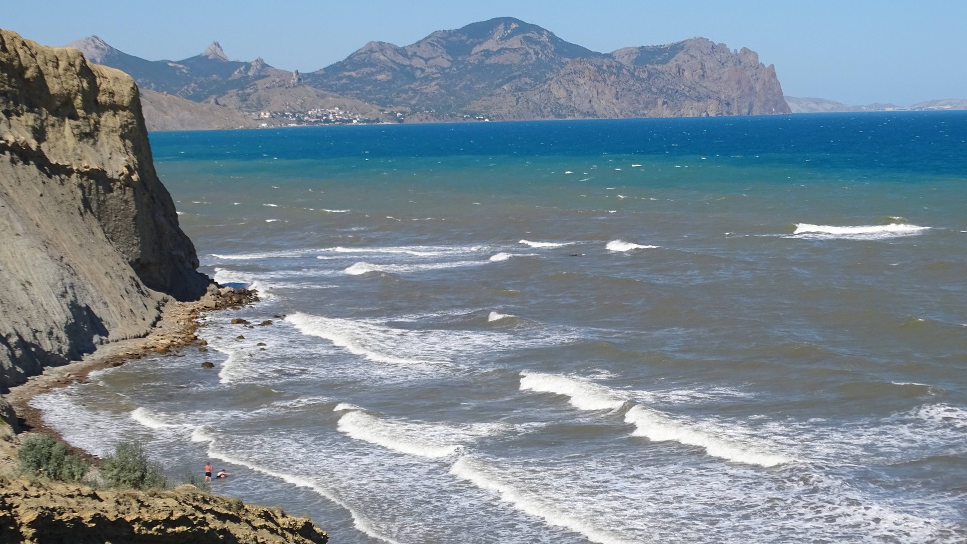 Крым. Солнечная долина. Пляжи и шторм. смотреть онлайн