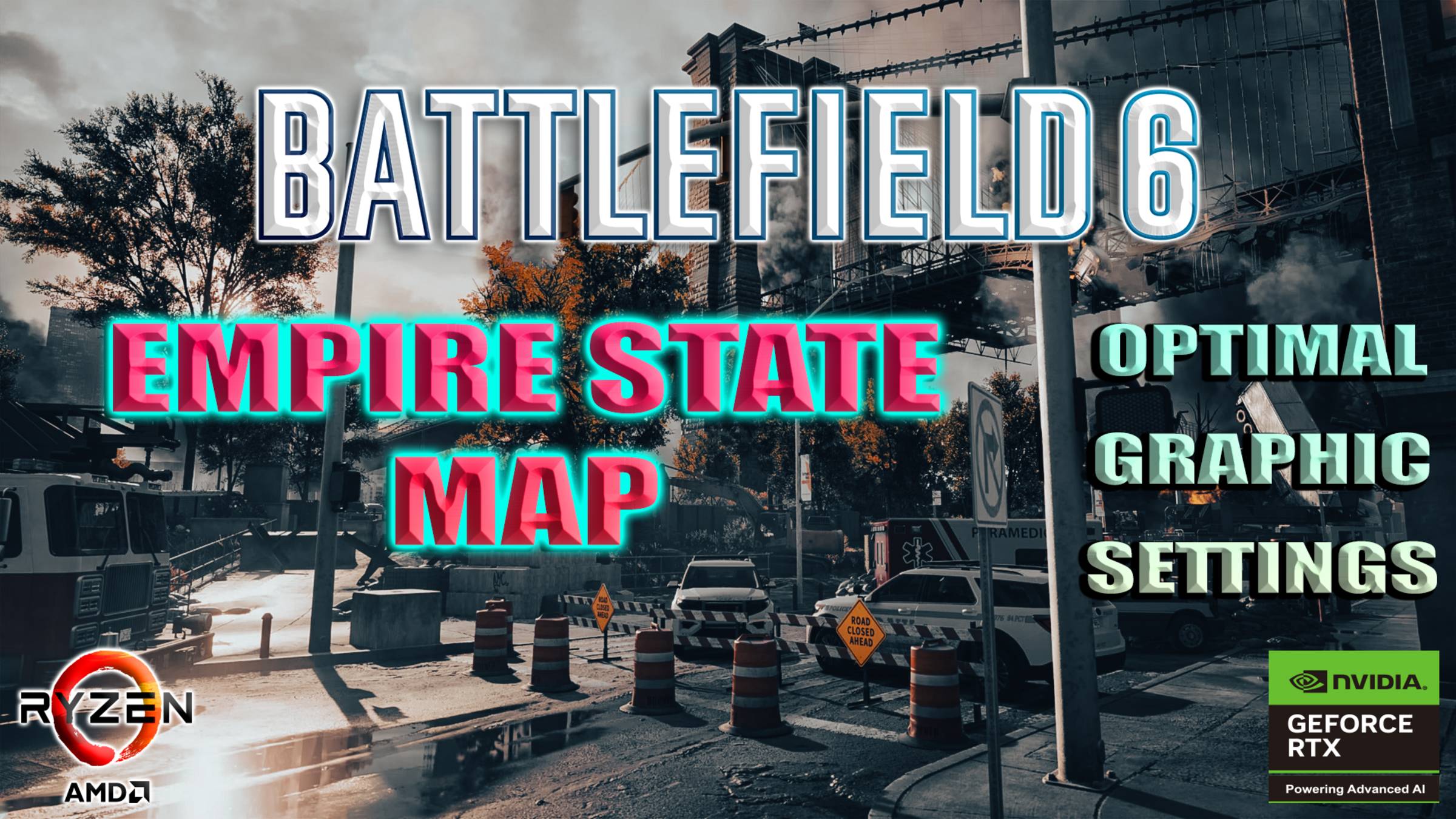 Battlefield 6 Beta Empire State Оптимальные настройки графики RTX 3070 DLSS 4 | Lenovo Legion 5 смотреть онлайн